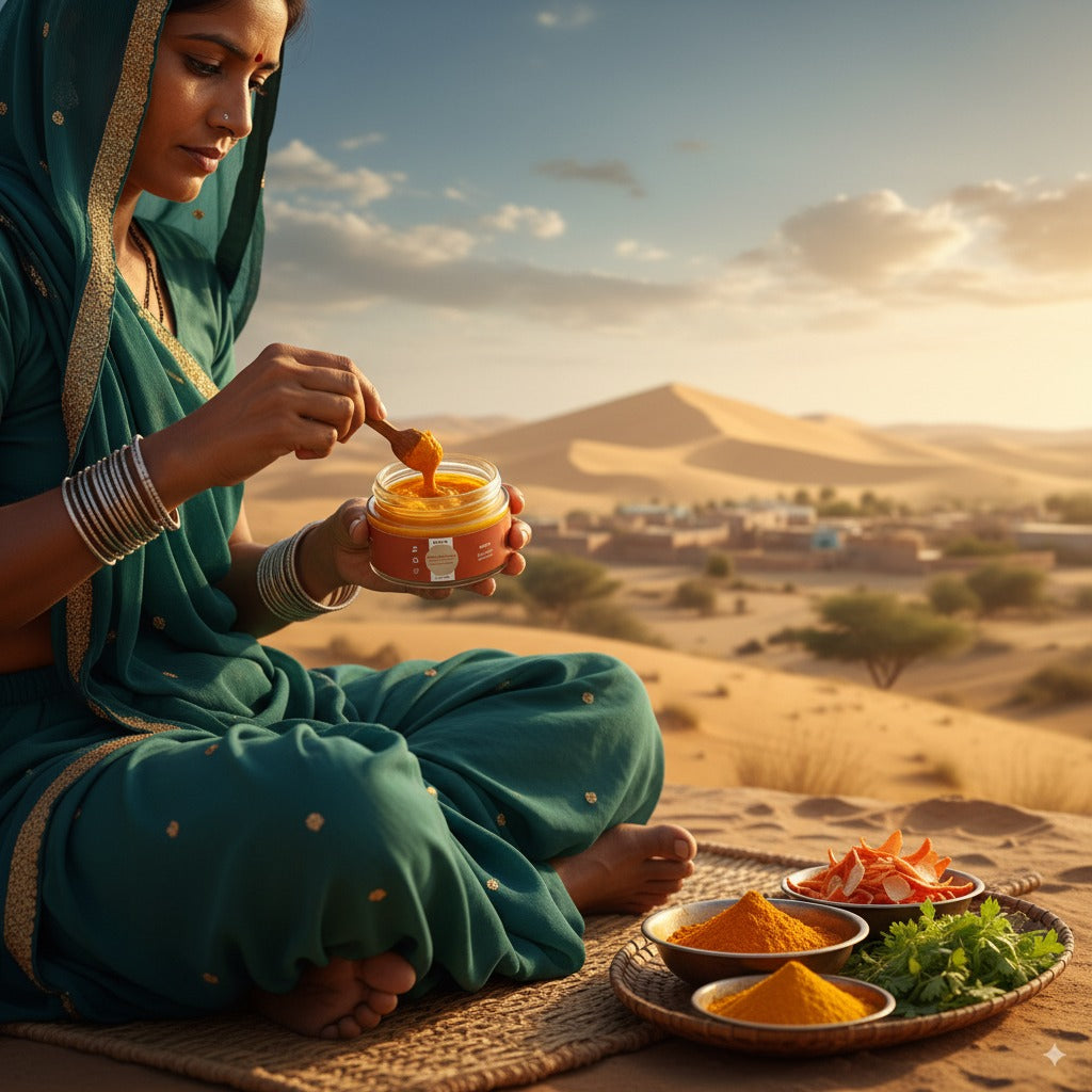 The Hands That Craft Your Glow: How a 300-Year-Old Ritual is Empowering Women in Rajasthan